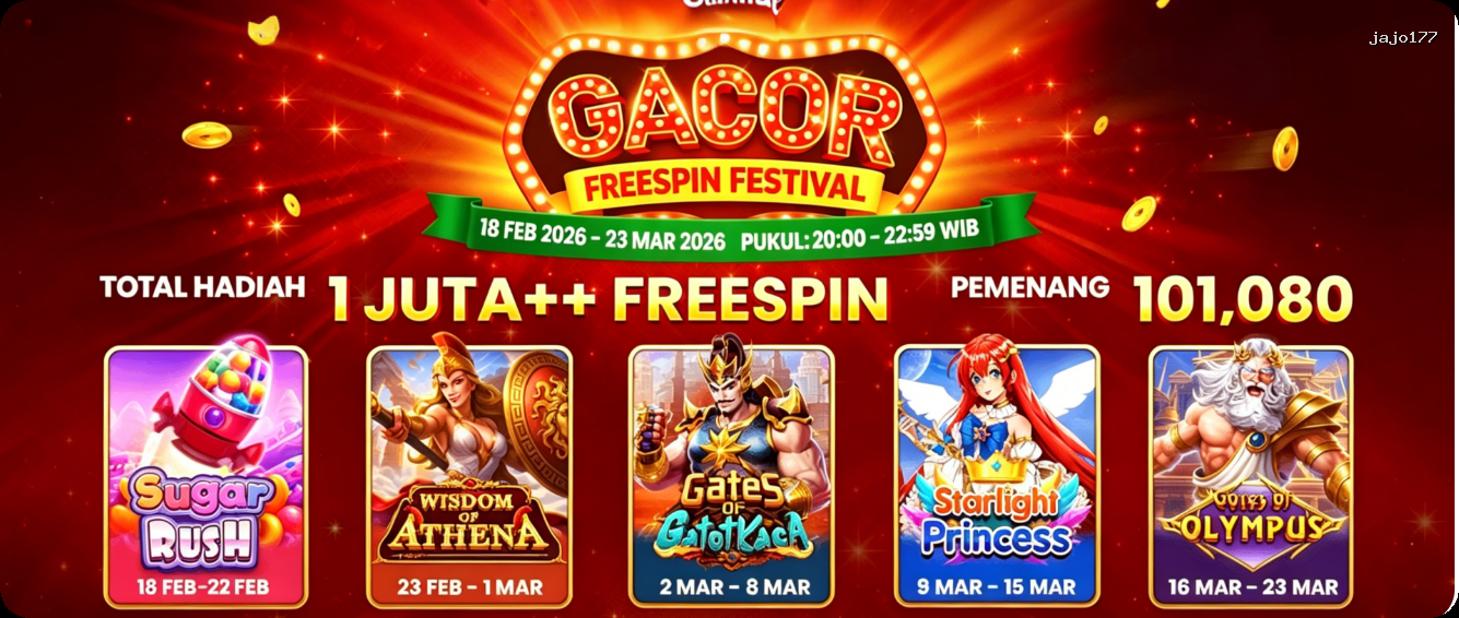 Login jajo177 Sekarang Bonus Melimpah
